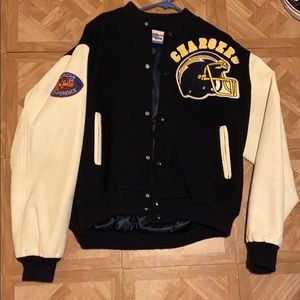 San Diego Chargers Bomber Jacket XL